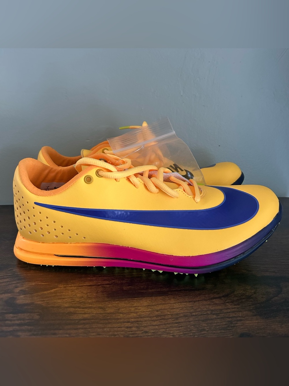 Nike Air Zoom TJ Elite 3 Men's Size 9 Triple Jump Track Citron Yellow FZ9326-800